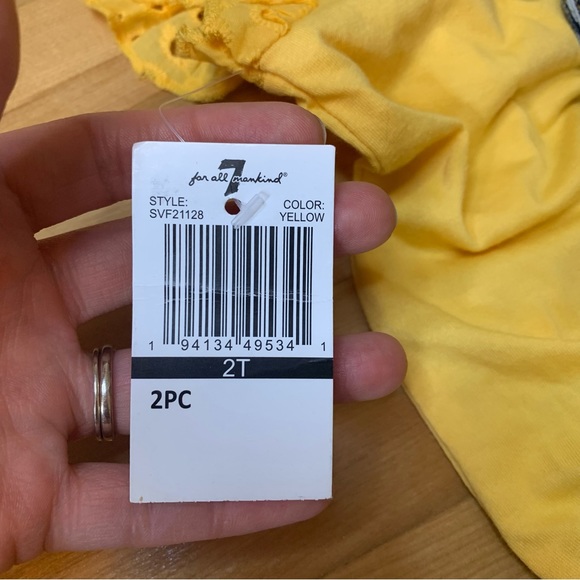 7 For All Mankind Shorterall Set - Picture 5 of 5